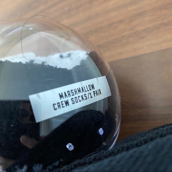 Pink Victoria’s Secret fuzzy sock ornament gift - Picture 4 of 7